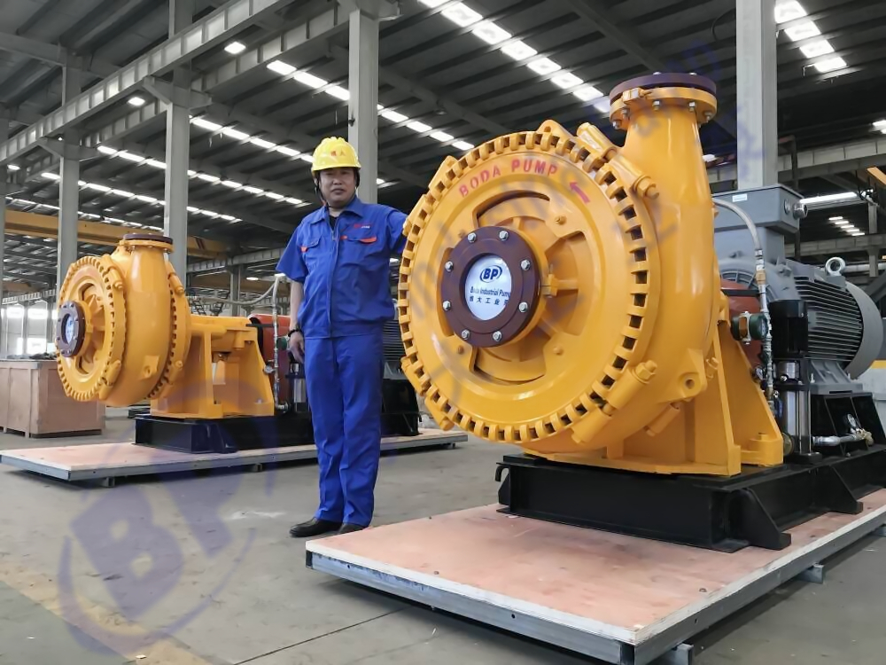 Glarea Dredge pumps in Sina