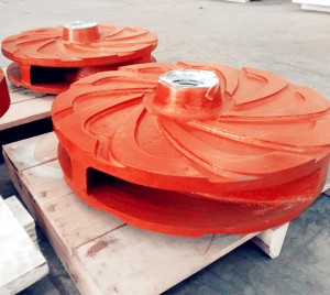 လဲလှယ်နိုင်သော slurry pump impeller