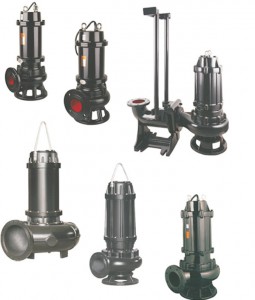 Non-Clog Waste Water Centrifugal Sewage Submersible Drainage Pump