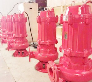 WQR Mataas na temperatura submersible sewage pump