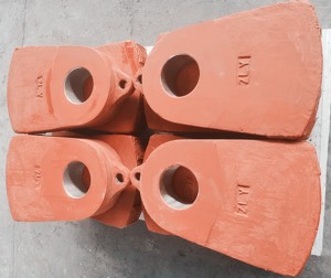 Crusher wear parts :Bi-metal Crusher Hammer