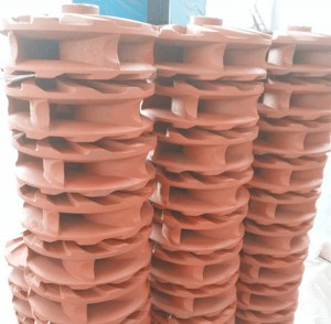 လဲလှယ်နိုင်သော slurry pump impeller