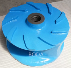 Izingxenye zephampu ye-slurry abrasive Slurry Pump Impeller